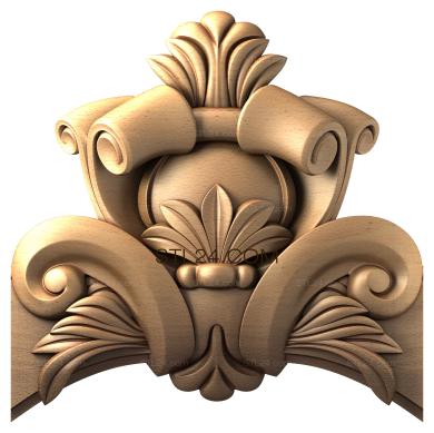 Crown (The scroll, KOR_0054) 3D models for cnc