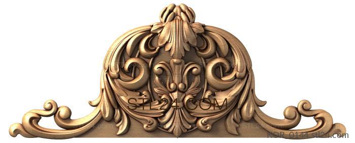 Crown (Carved bell, KOR_0144) 3D models for cnc