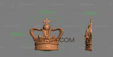 Crown (The kings crown, KOR_0265) 3D models for cnc