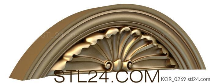 Crown (Prompters niche, KOR_0269) 3D models for cnc