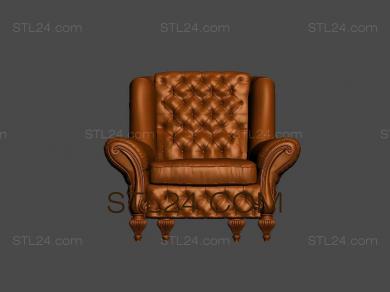Кресла (KRL_0092) 3D модель для ЧПУ станка
