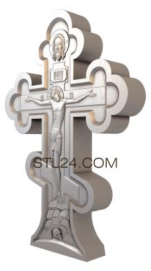 Кресты и распятия (KRS_0122) 3D модель для ЧПУ станка
