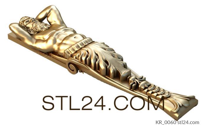 Corbels (KR_0060) 3D models for cnc