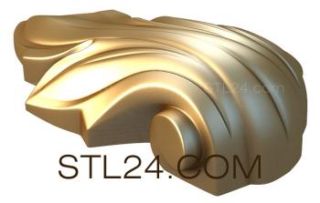 Бесплатные примеры 3d stl моделей (KR_0073 | 3D модель для ЧПУ станка) 3D модель для ЧПУ станка