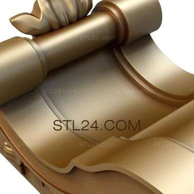 Кронштейны (KR_0295) 3D модель для ЧПУ станка