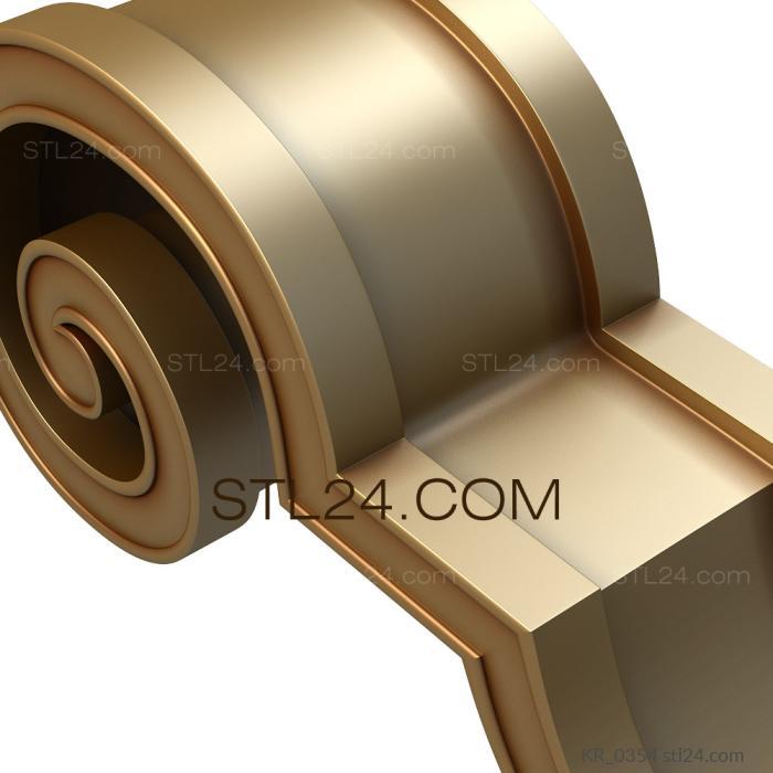 Corbels (KR_0354) 3D models for cnc