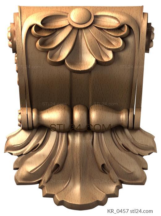 Corbels (KR_0457) 3D models for cnc