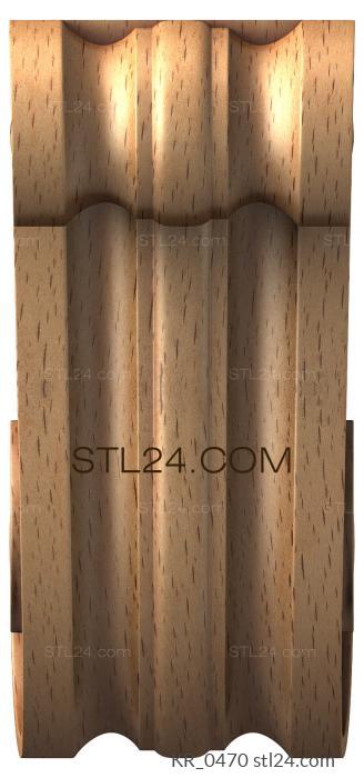 Corbels (KR_0470) 3D models for cnc