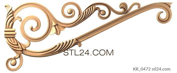 Corbels (KR_0472) 3D models for cnc