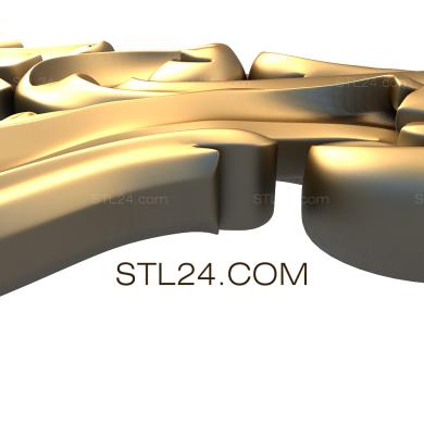 Кронштейны (KR_0475) 3D модель для ЧПУ станка