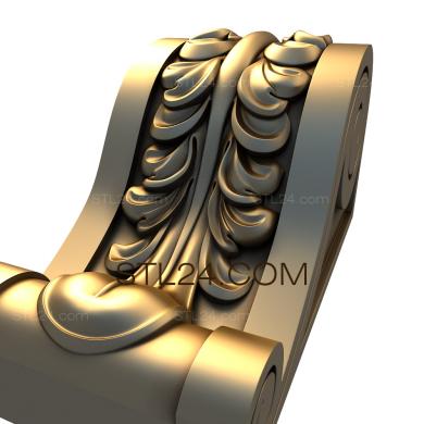 Кронштейны (KR_0477) 3D модель для ЧПУ станка