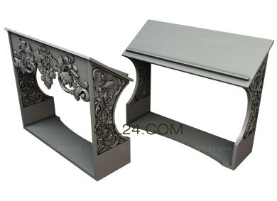 Church furniture (MBC_0011) 3D models for cnc
