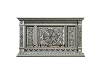 Church furniture (MBC_0021) 3D models for cnc