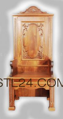 Church furniture (MBC_0043) 3D models for cnc