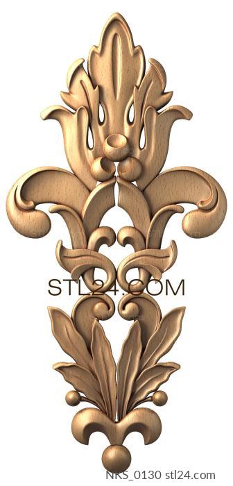 Symmetrycal onlays (NKS_0130) 3D models for cnc