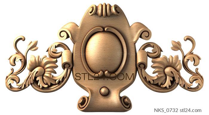 Symmetrycal onlays (NKS_0732) 3D models for cnc