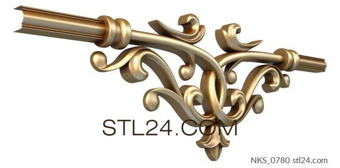 Symmetrycal onlays (NKS_0780) 3D models for cnc