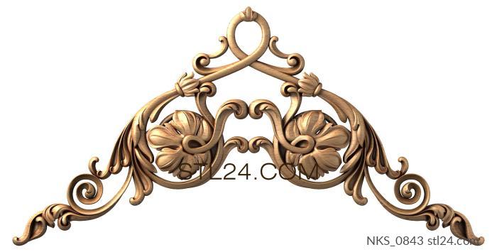 Symmetrycal onlays (NKS_0843) 3D models for cnc