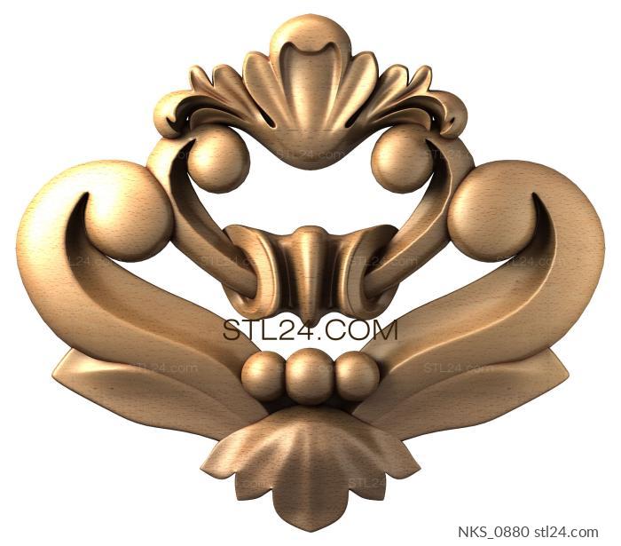 Symmetrycal onlays (NKS_0880) 3D models for cnc