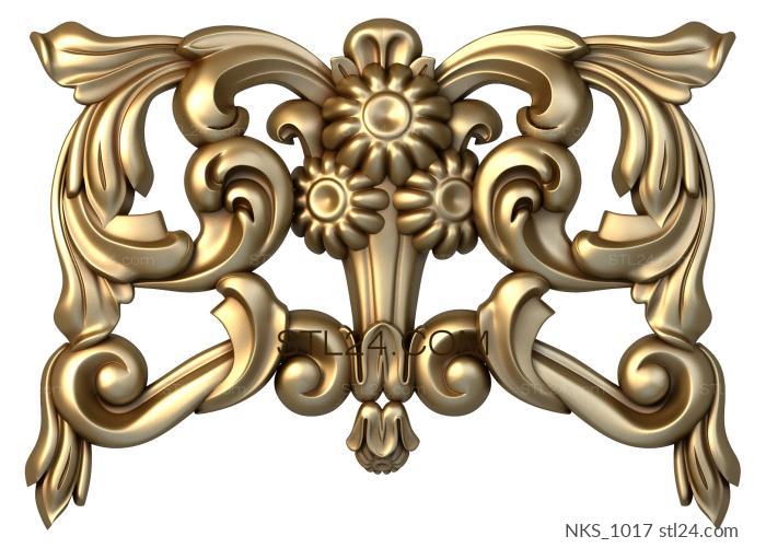 Symmetrycal onlays (NKS_1017) 3D models for cnc