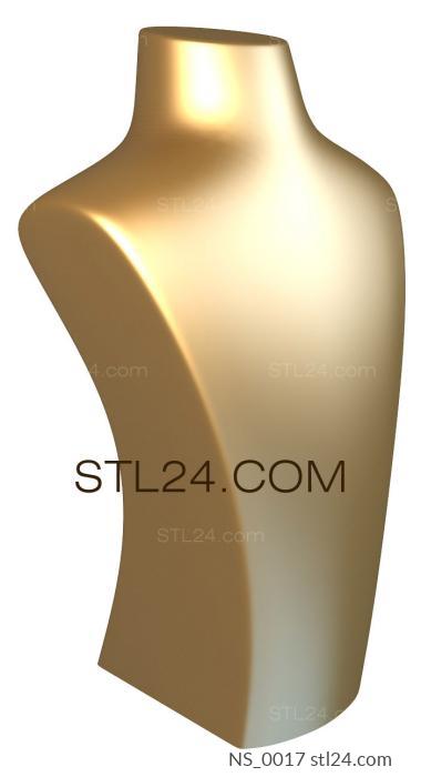 Бесплатные примеры 3d stl моделей (NS_0017 | 3D модель для ЧПУ станка) 3D модель для ЧПУ станка