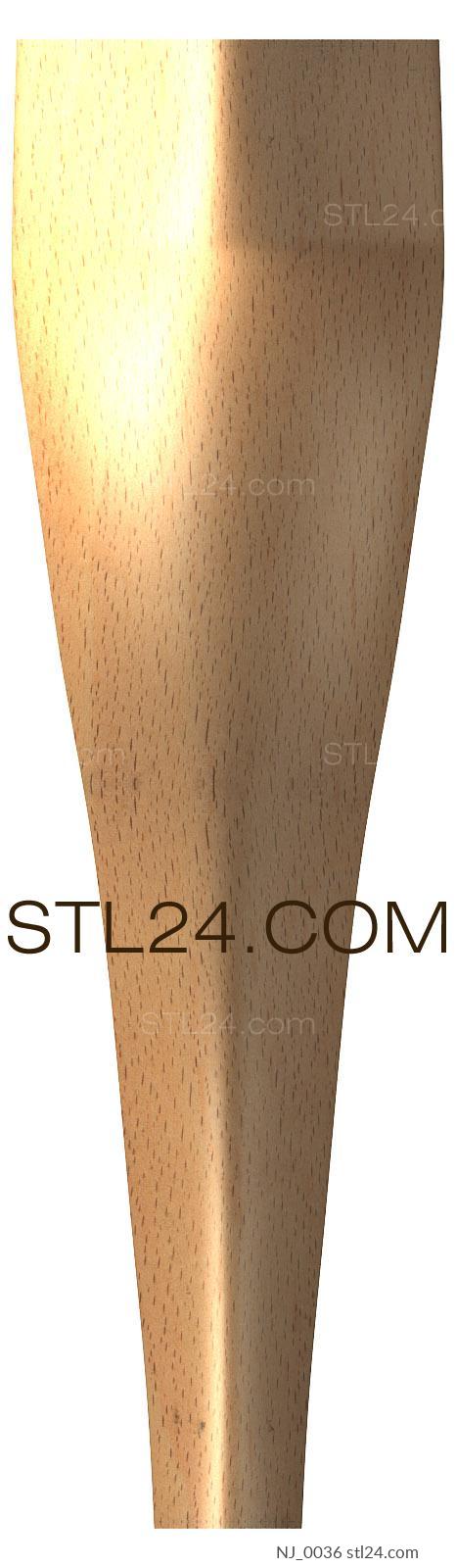 Legs (NJ_0036) 3D models for cnc