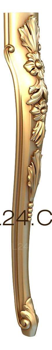 Ножки (NJ_0039) 3D модель для ЧПУ станка