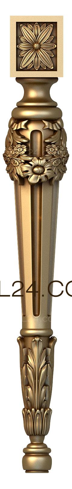 Ножки (NJ_0111) 3D модель для ЧПУ станка