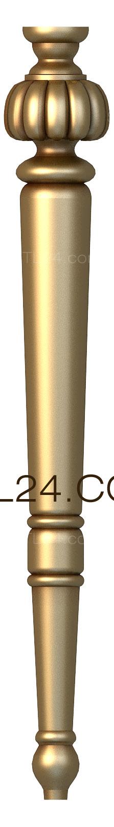 Ножки (NJ_0127) 3D модель для ЧПУ станка