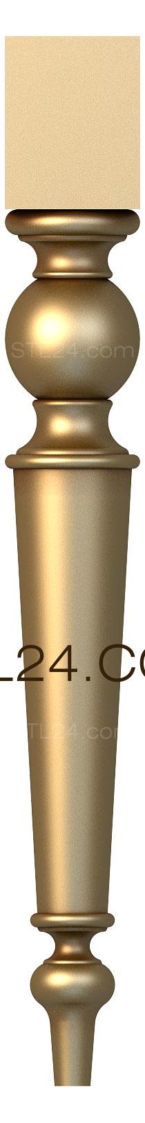 Ножки (NJ_0133) 3D модель для ЧПУ станка