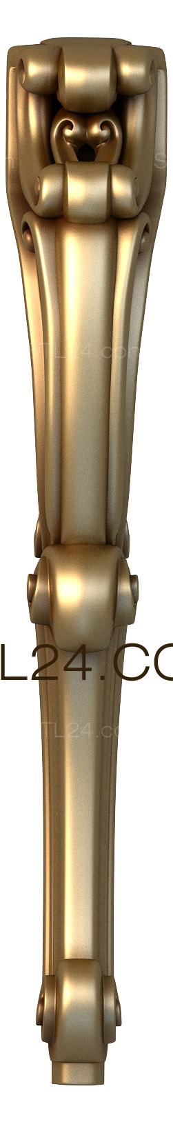 Ножки (NJ_0146) 3D модель для ЧПУ станка