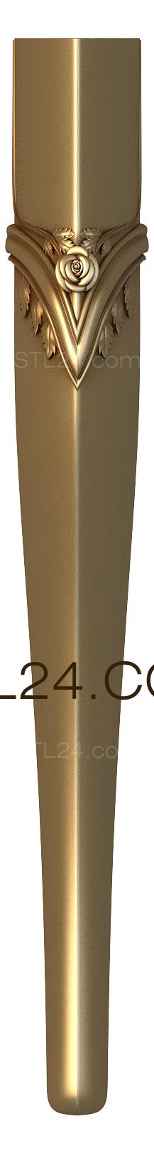 Ножки (NJ_0153) 3D модель для ЧПУ станка