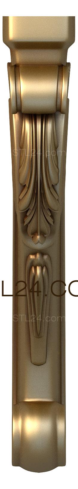 Ножки (NJ_0158) 3D модель для ЧПУ станка