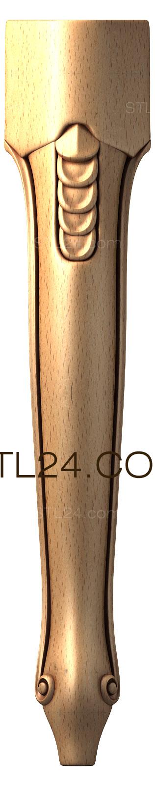 Ножки (NJ_0179) 3D модель для ЧПУ станка