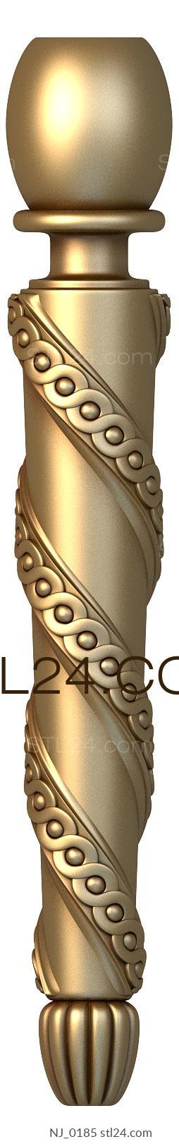 Ножки (NJ_0185) 3D модель для ЧПУ станка