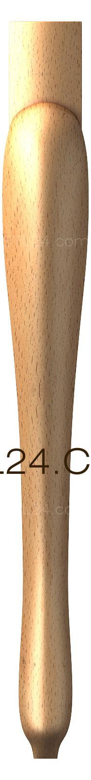 Ножки (NJ_0192) 3D модель для ЧПУ станка