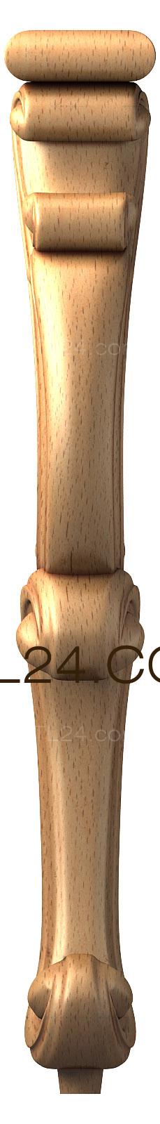 Ножки (NJ_0199) 3D модель для ЧПУ станка