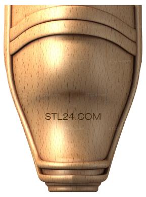 Ножки (NJ_0231) 3D модель для ЧПУ станка