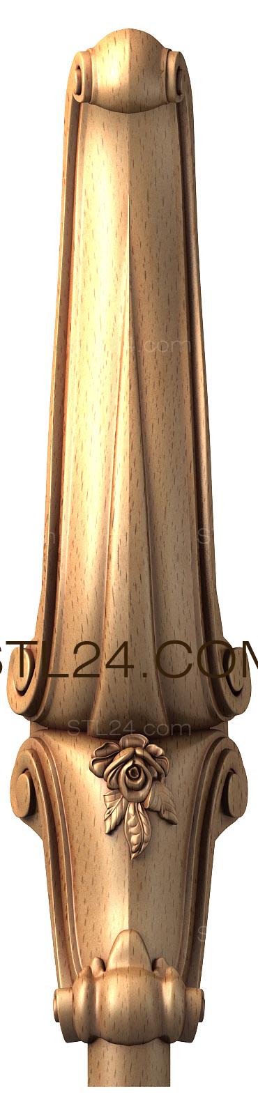 Ножки (NJ_0250) 3D модель для ЧПУ станка