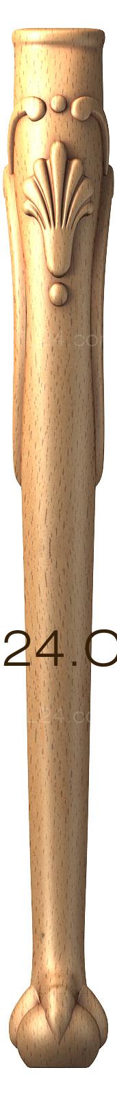 Ножки (NJ_0254) 3D модель для ЧПУ станка
