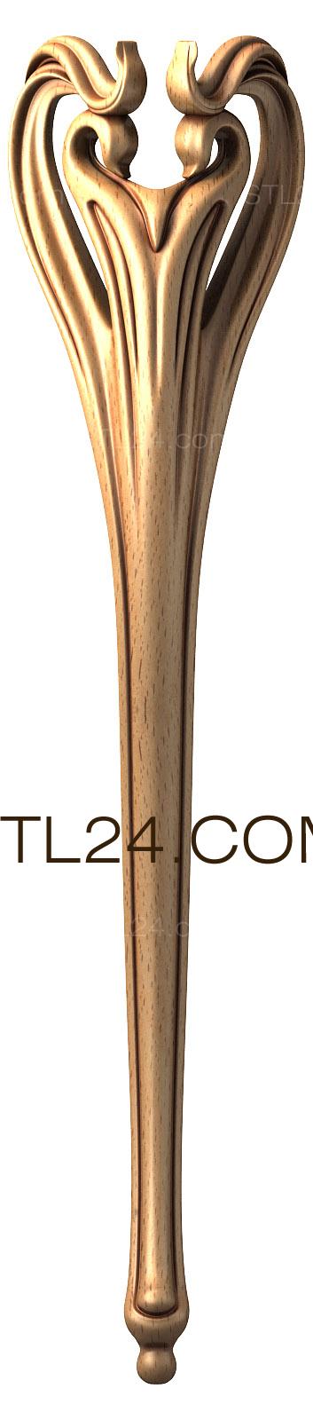 Ножки (NJ_0278) 3D модель для ЧПУ станка