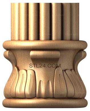 Ножки (NJ_0279) 3D модель для ЧПУ станка