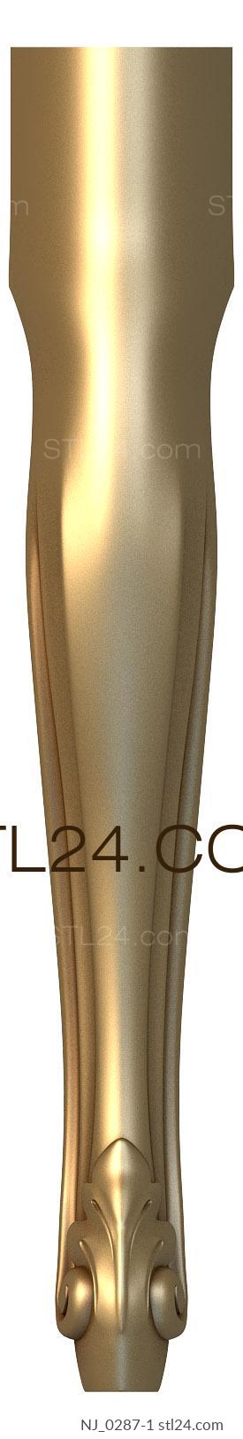 Ножки (NJ_0287-1) 3D модель для ЧПУ станка
