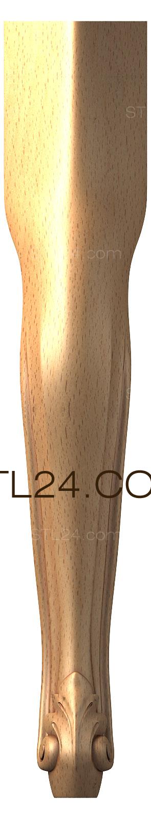 Ножки (NJ_0287) 3D модель для ЧПУ станка
