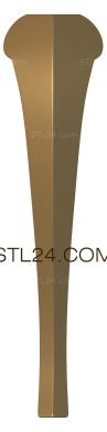 Ножки (NJ_0296) 3D модель для ЧПУ станка