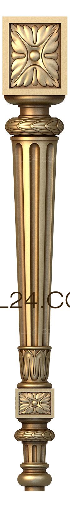 Ножки (NJ_0312) 3D модель для ЧПУ станка