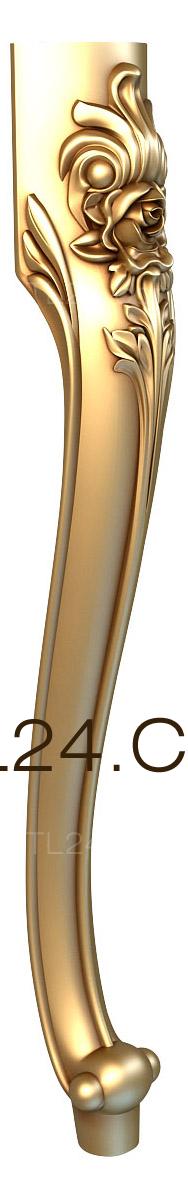 Ножки (NJ_0315) 3D модель для ЧПУ станка