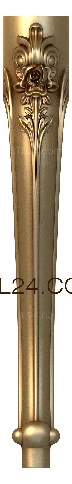 Ножки (NJ_0315) 3D модель для ЧПУ станка