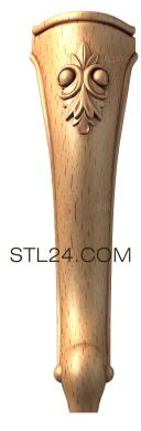 Ножки (NJ_0319) 3D модель для ЧПУ станка