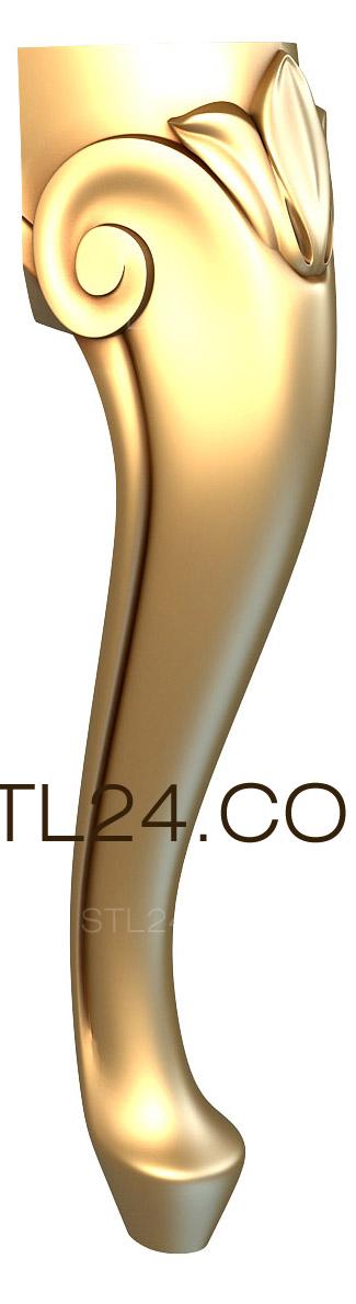 Ножки (NJ_0367) 3D модель для ЧПУ станка